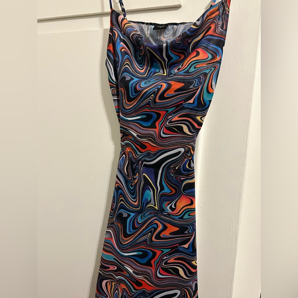 Y2K swirly dress